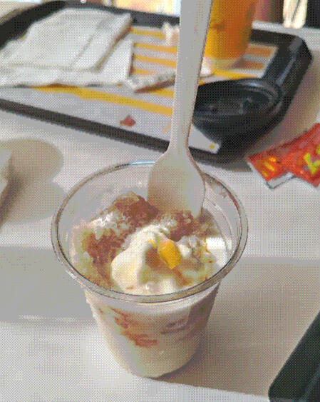 mango sticky rice mcflurry